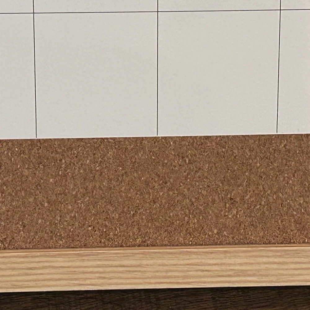 UBrands Framed Cork & Dry-Erase Calendar Board
